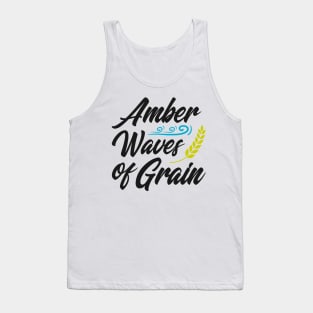 Amber waves of grain Tank Top